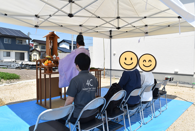 地鎮祭の画像