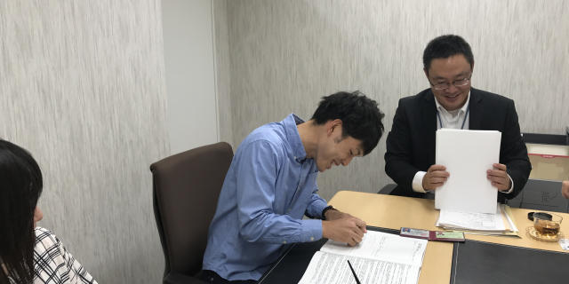 ご契約（建築工事請負契約）のイメージ画像