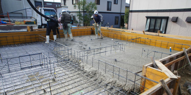 着工（基礎工事開始）のイメージ画像